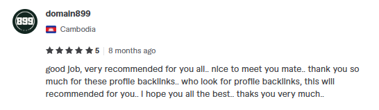 ProSEOShakib Client's Reviews